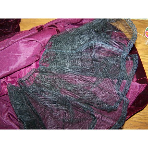 Girls Jessica McClintock Dress Party Pageant Velvet Gold Size 7 - Picture 7 of 8